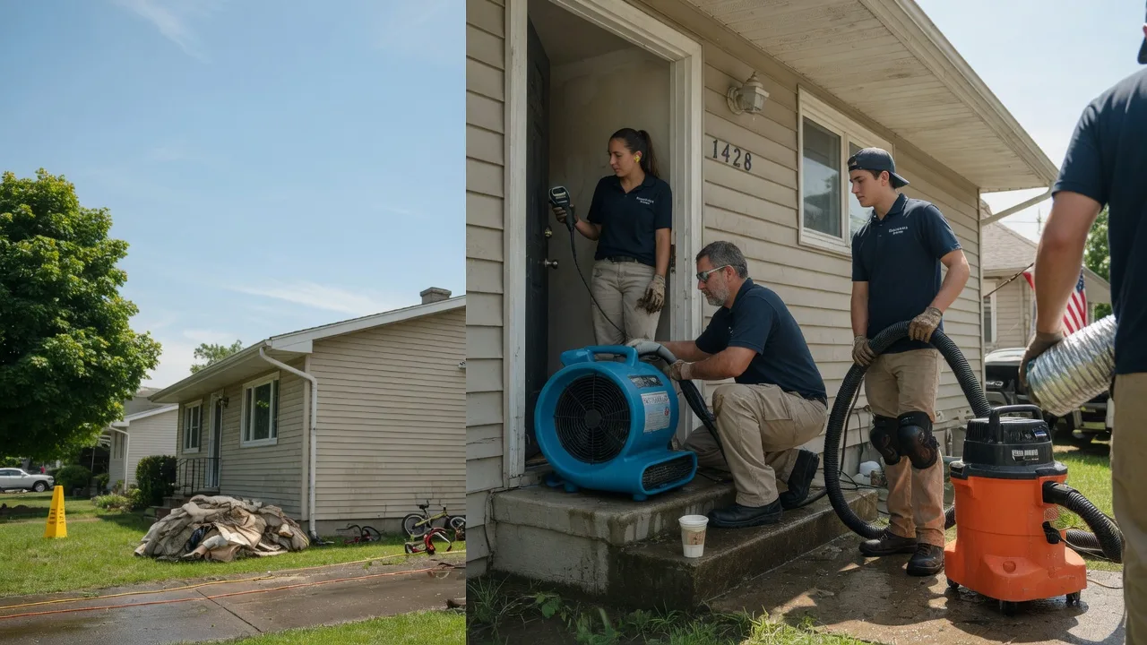 Water Damage Restoration in Gandeeville, WV near me